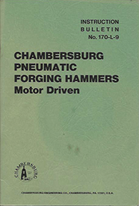 Chambersburg pneumatic forging hammers Bulletin